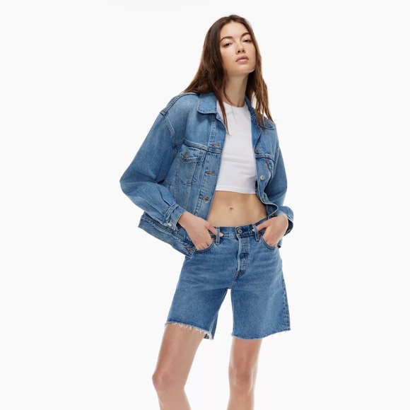 Levi’s '90s 501 Jean Short in Drew Me In Size 23 - Picture 1 of 7